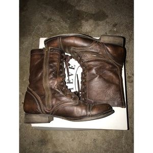 Steve madden troopa combat boots